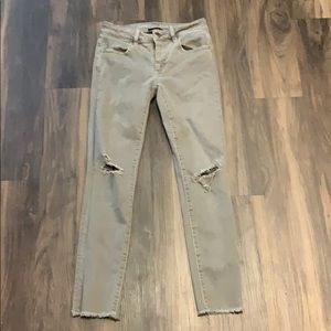 American Eagle ripped jeans